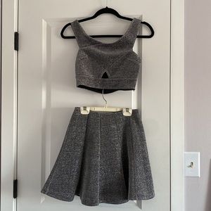 Express 2 piece dress, size 0/XS, great for Christmas